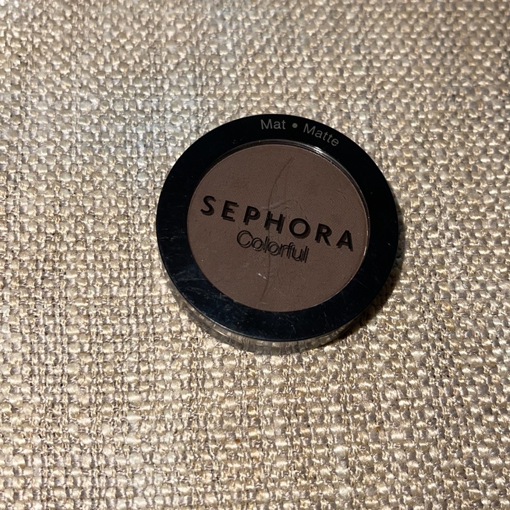 Sephora Colorful Matte Eyeshadow Rich Deep Netural Cool Toned Brown New - Picture 2 of 3